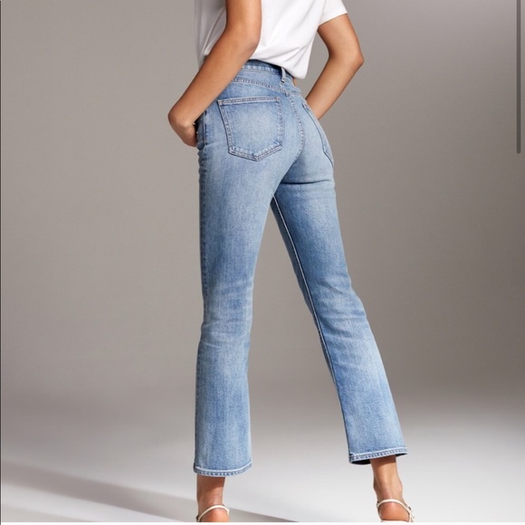 Aritzia Pants - Aritzia Cropped Flare Denim